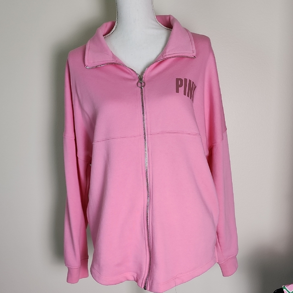 Pink Victoria's Secret Zip-Up Jacket